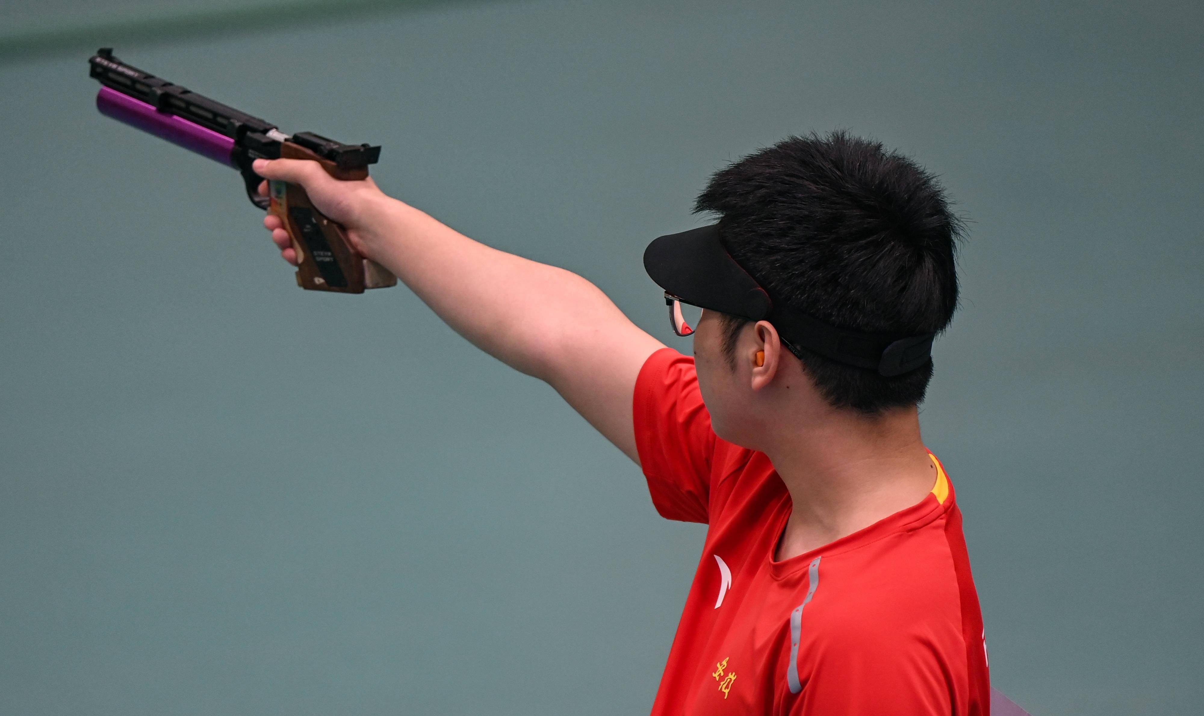 韩国射击队队员稳定发挥夺得银牌 韩国射击队队员稳定发挥夺得银牌