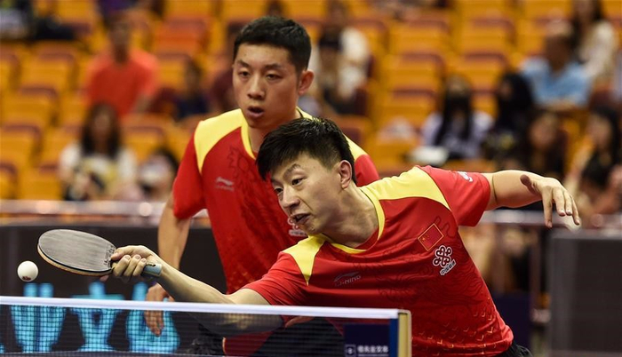 中国队鏖战英格兰队，马龙关键制胜