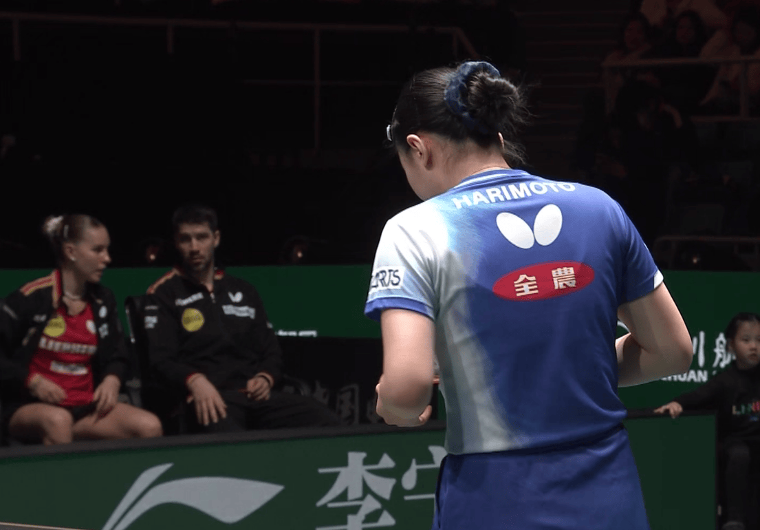 关于德国队轻取日本队，张本智和扛起全队的信息